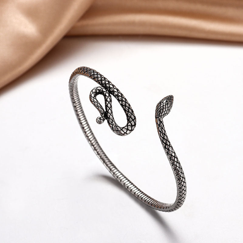metal serpent Style Bracelet