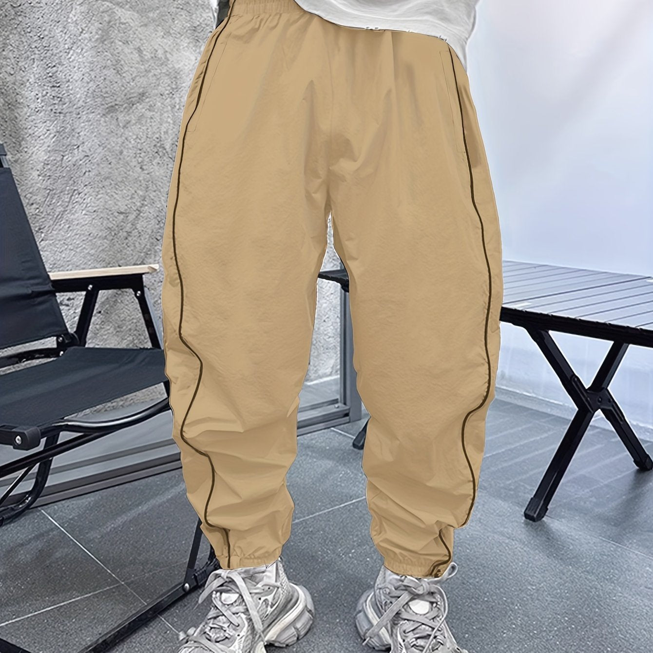 Casual Loose Style Sports Pants