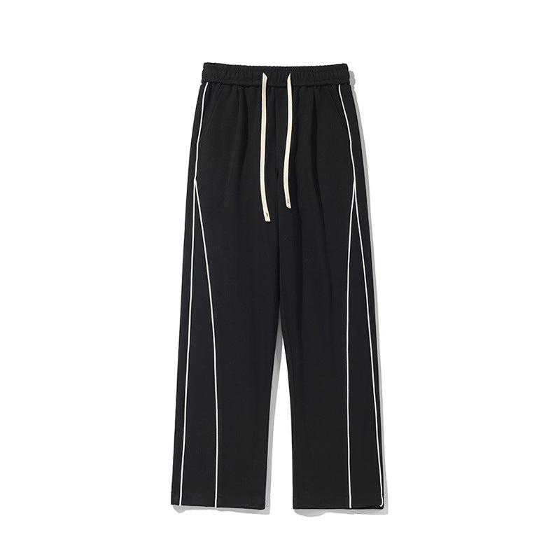 White Bottom Ribbon Sweatpants