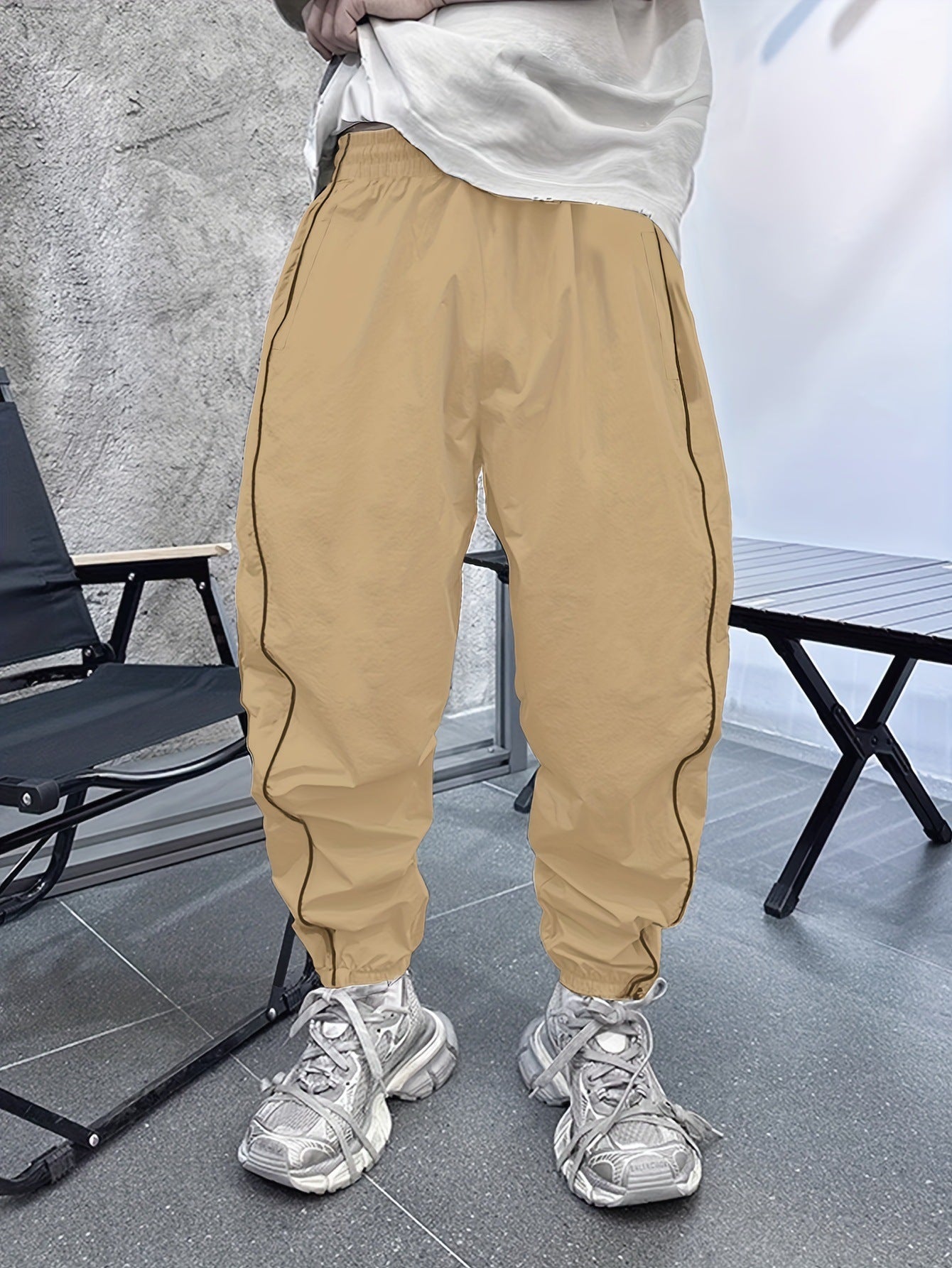 Casual Loose Style Sports Pants