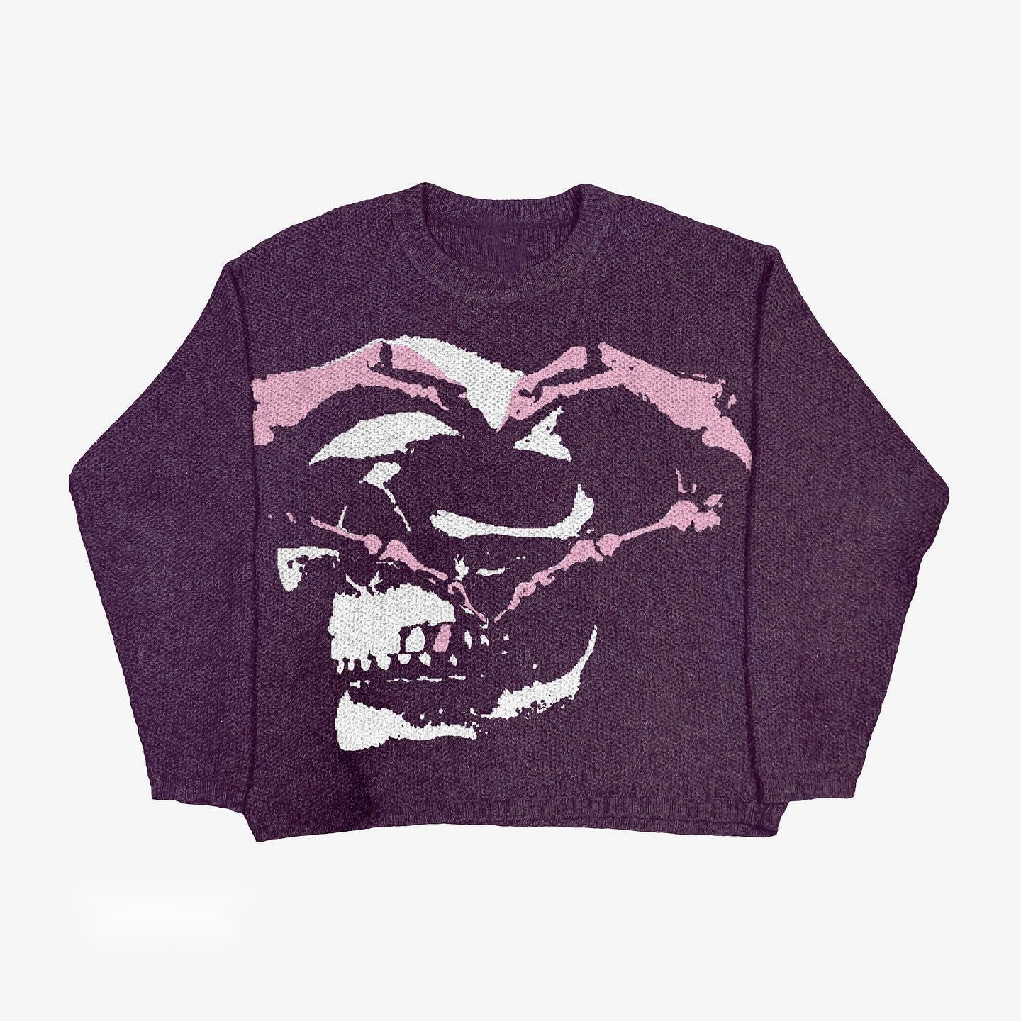 Casual Round Neck Loose Pullover Sweater