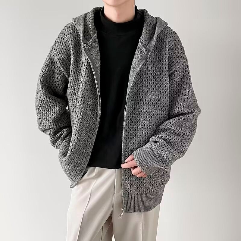 Hooded Casual Breathable  Sweater