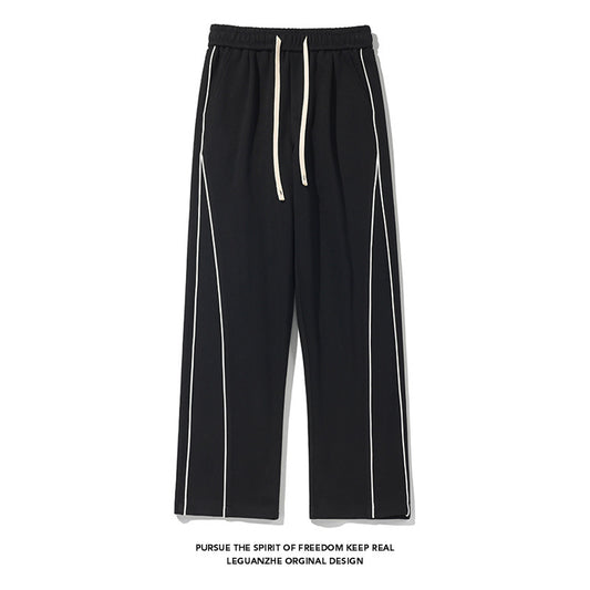 White Bottom Ribbon Sweatpants
