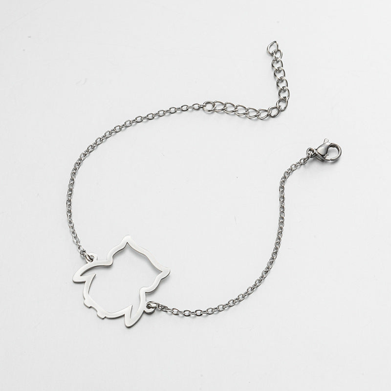 Sma Owl Pendant Bracelet