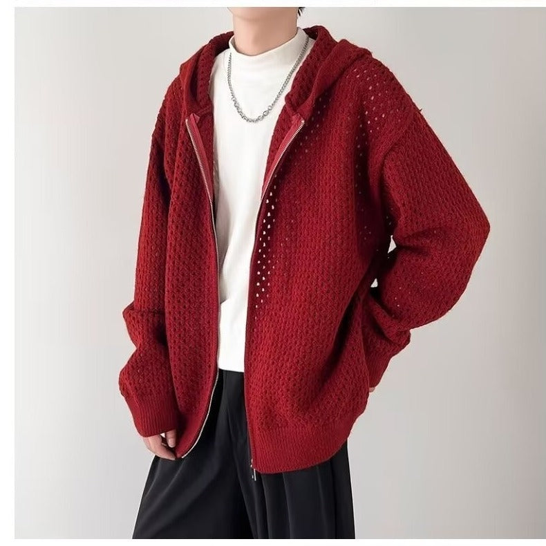 Hooded Casual Breathable  Sweater