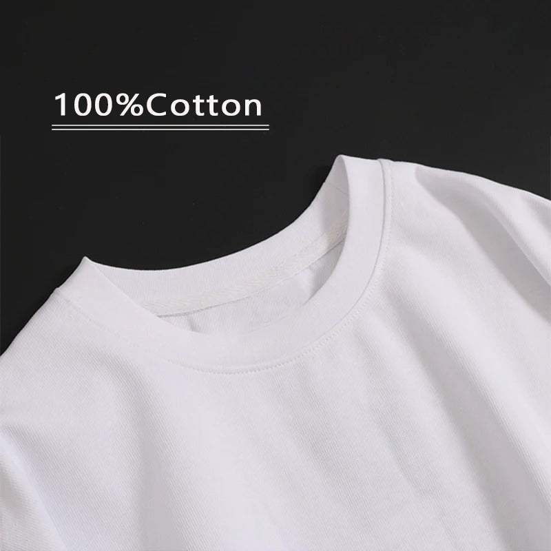 Thin Printed Round Neck Men's Short Sleeve