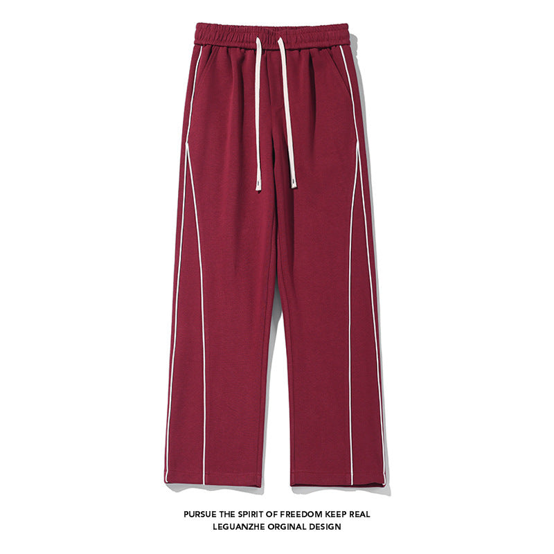 White Bottom Ribbon Sweatpants