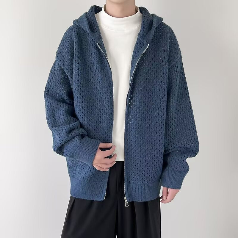 Hooded Casual Breathable  Sweater
