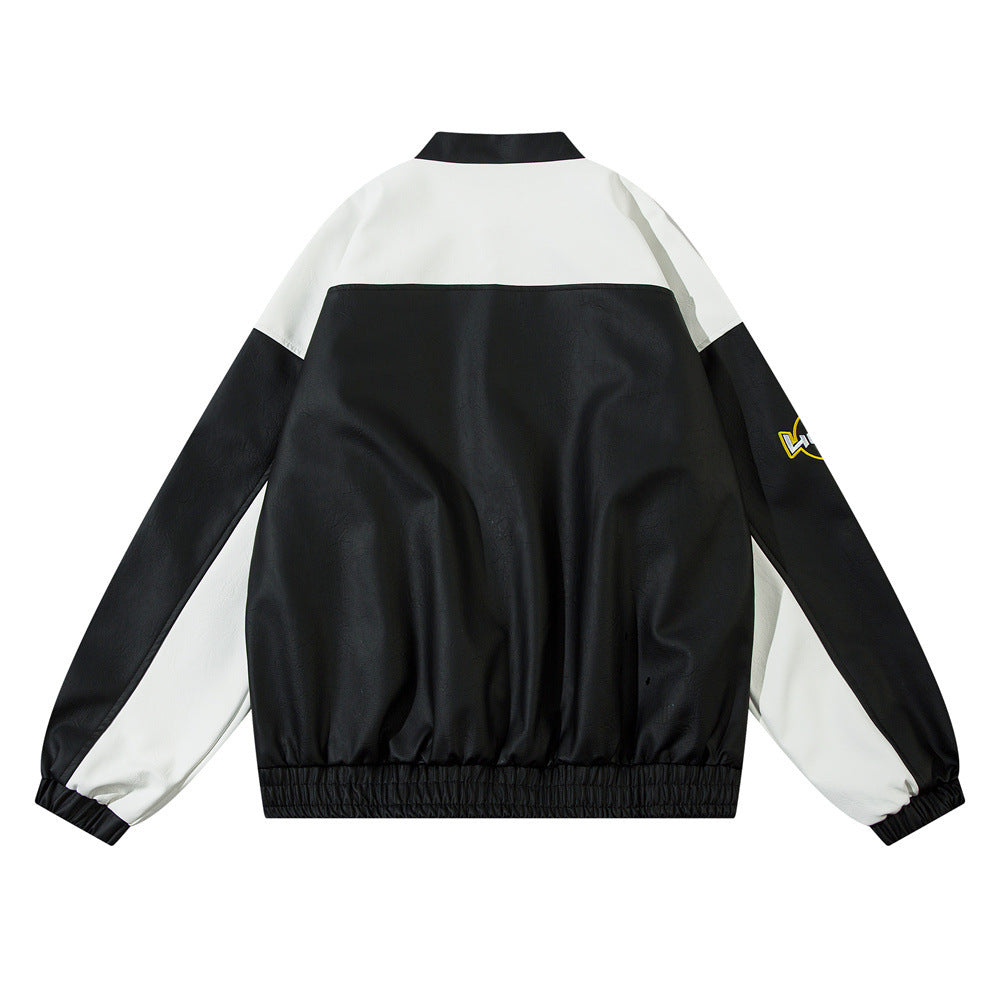 Locomotive Racing Suit Leather Coat