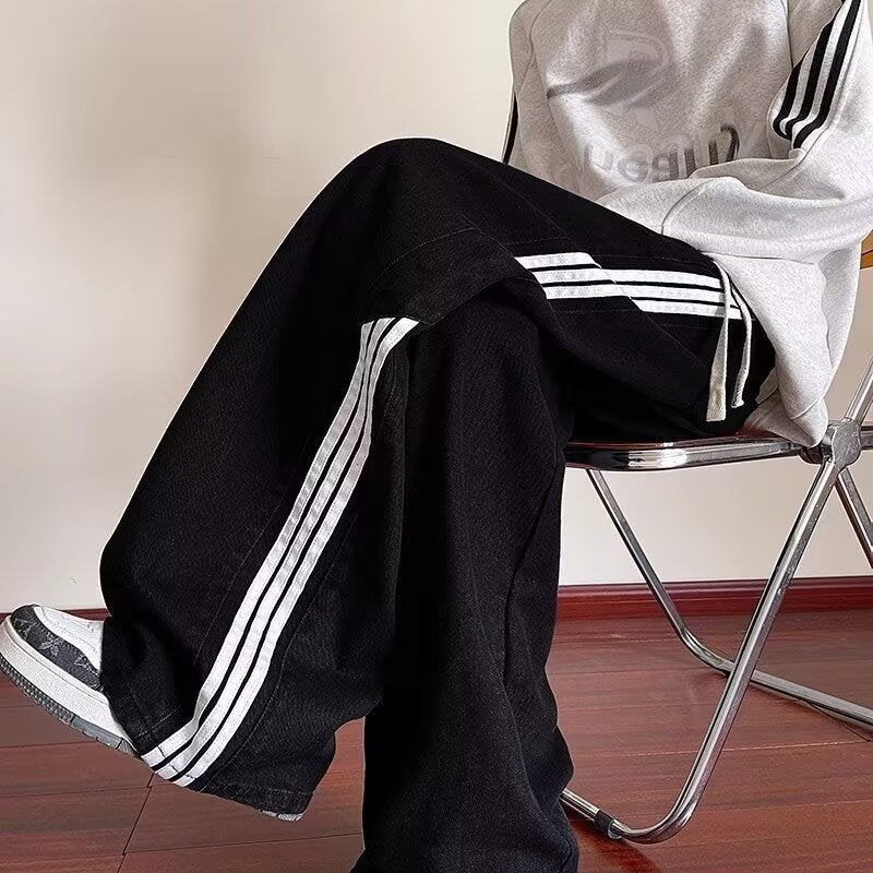 Men's Loose Casual Wide-leg Pants