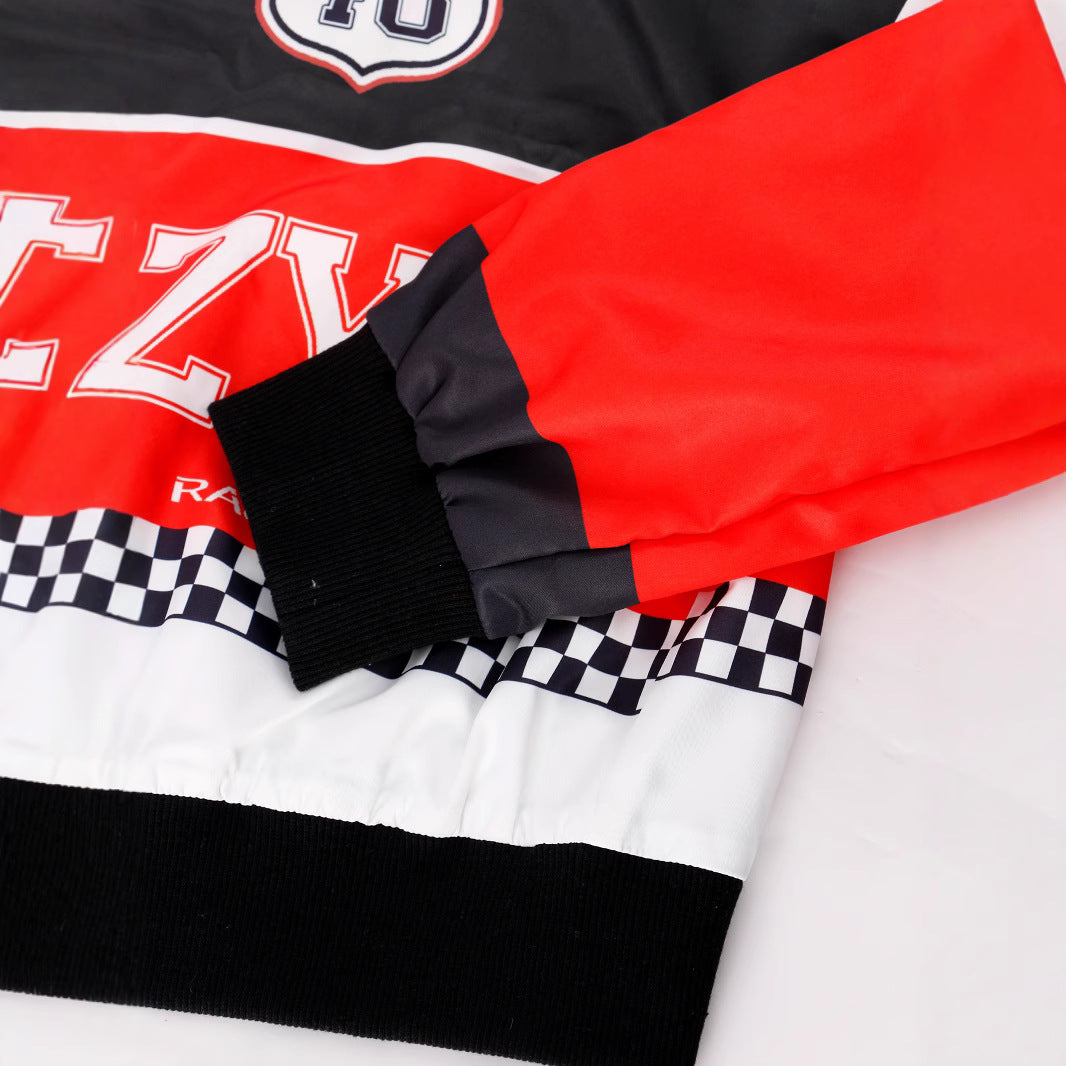 cropped Casual Zipper Jacket
