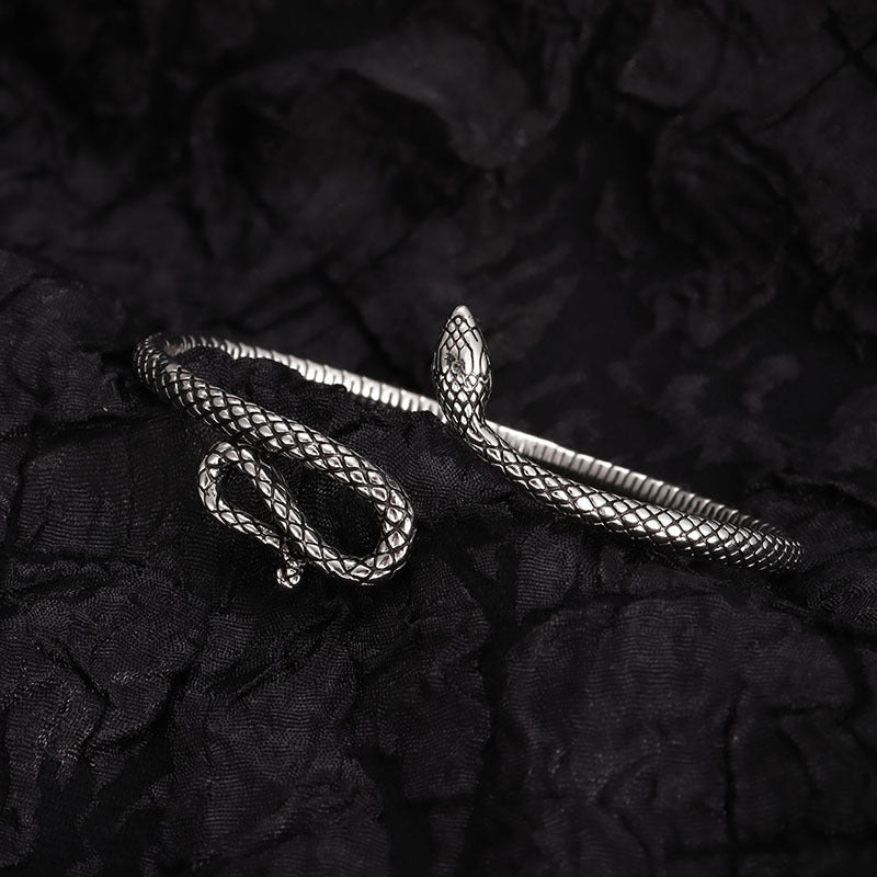 metal serpent Style Bracelet