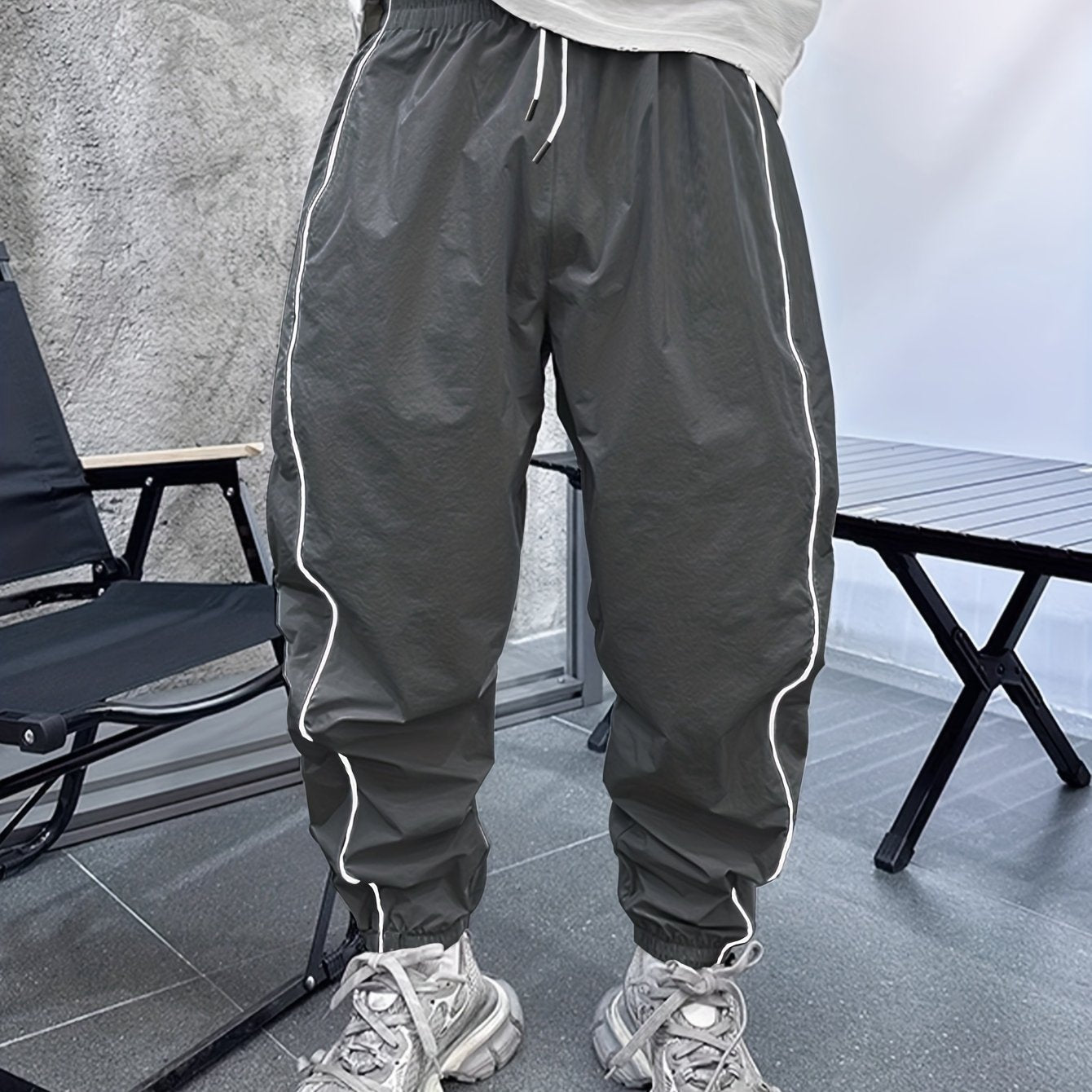Casual Loose Style Sports Pants