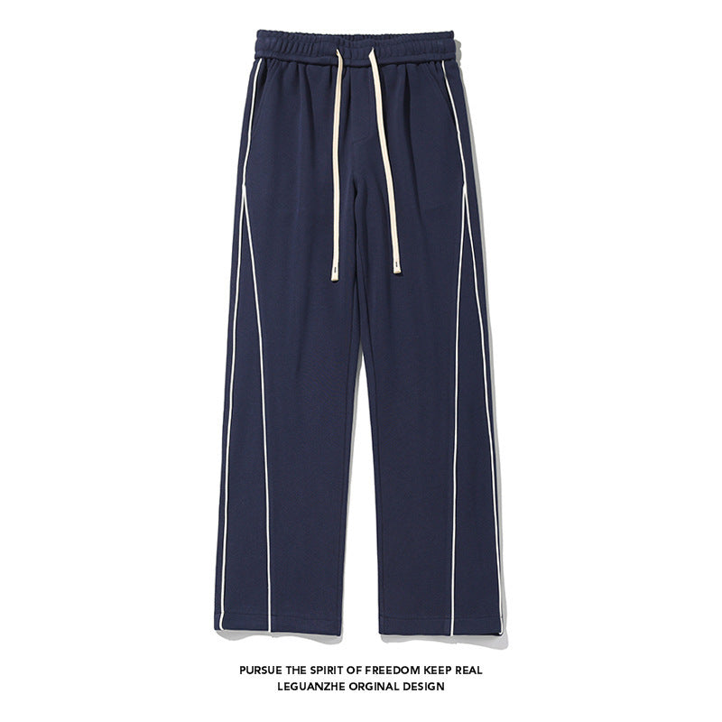 White Bottom Ribbon Sweatpants