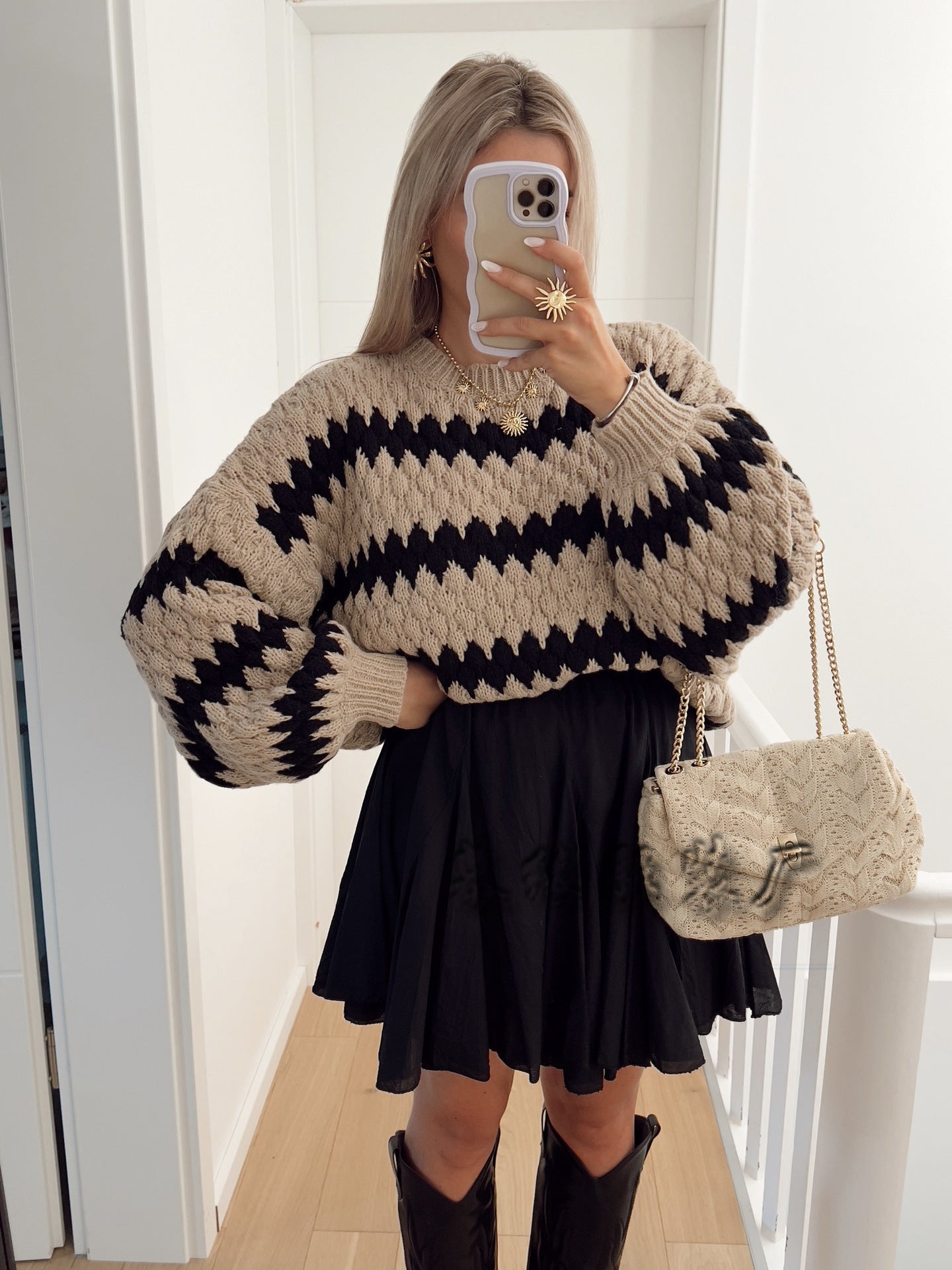 Knitted Pullover Loose Sweater