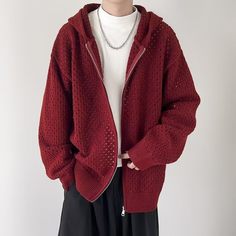 Hooded Casual Breathable  Sweater