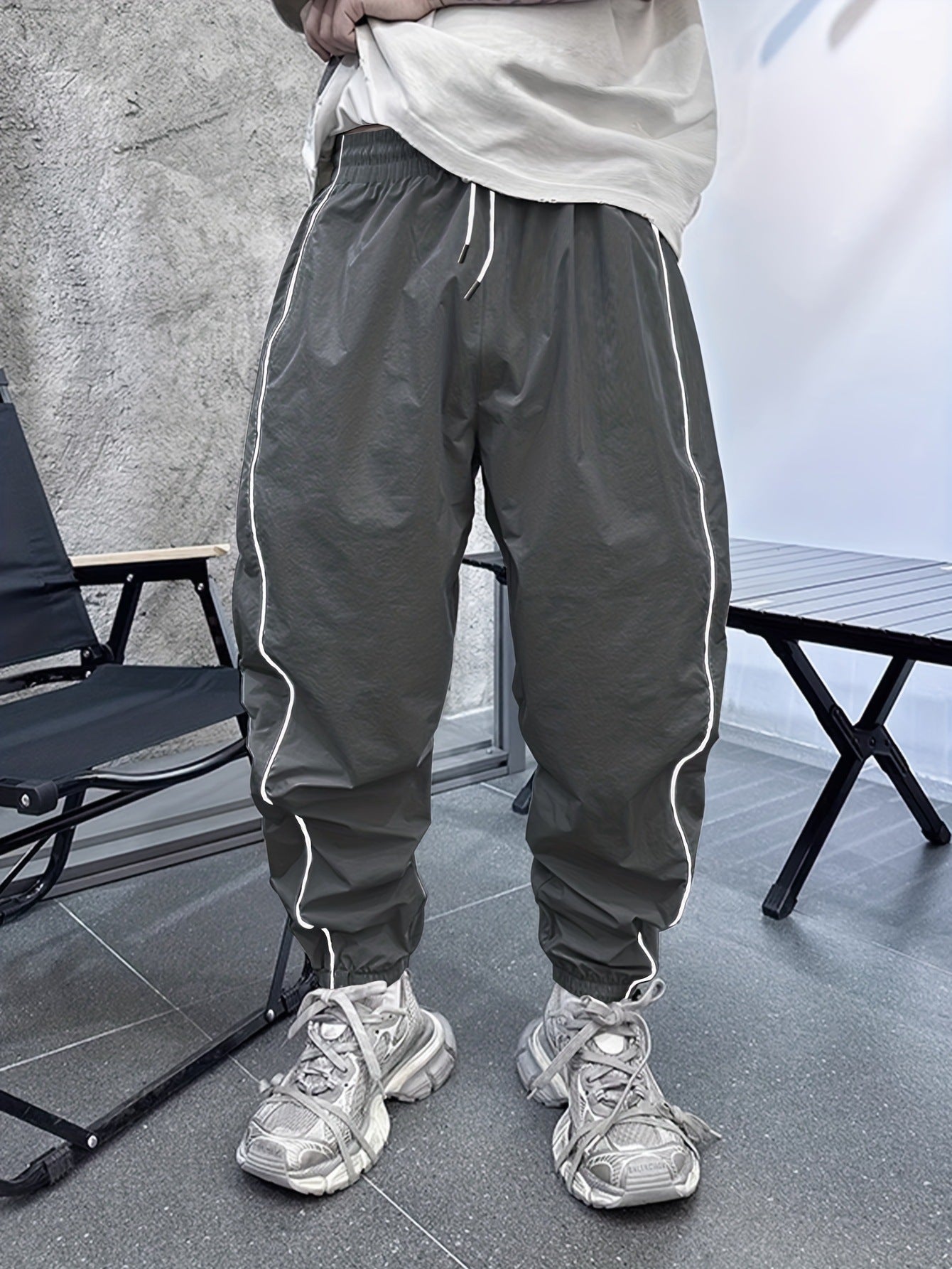 Casual Loose Style Sports Pants